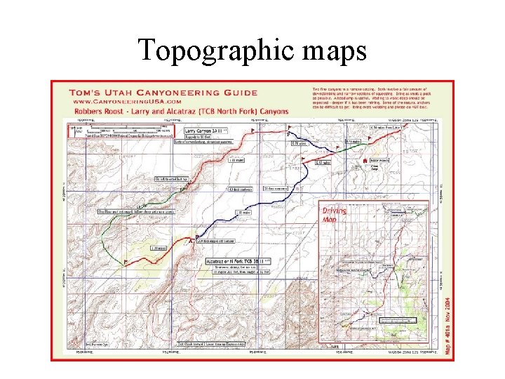 Topographic maps  Topographic maps