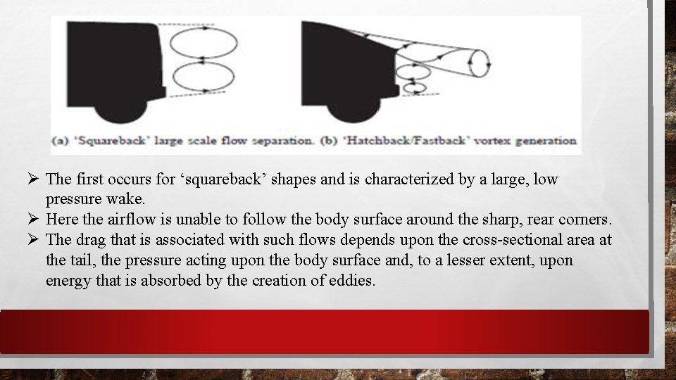  The first occurs for ‘squareback’ shapes and is characterized by a large, low