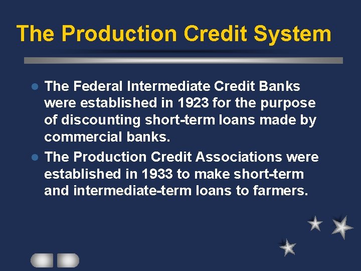 The Farm Credit System Federal Farm Credit Board