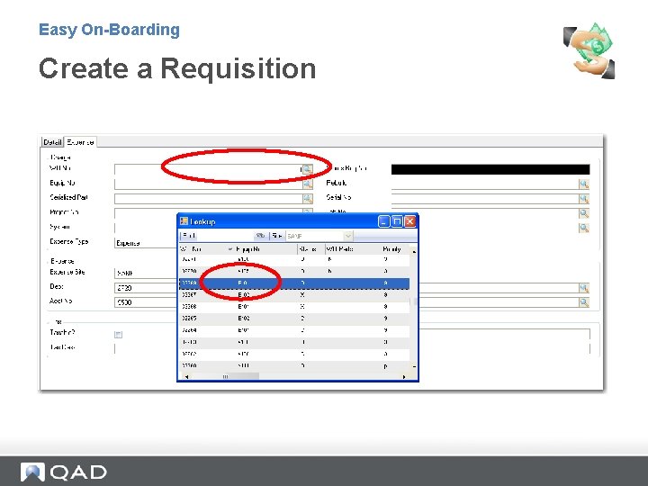 Easy On-Boarding Create a Requisition 