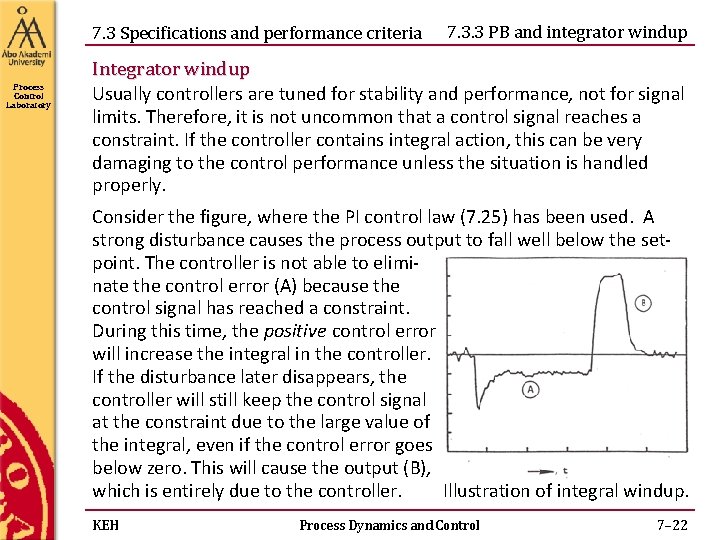 7. 3 Specifications and performance criteria Process Control Laboratory 7. 3. 3 PB and 7. 3 Specifications and performance criteria Process Control Laboratory 7. 3. 3 PB and