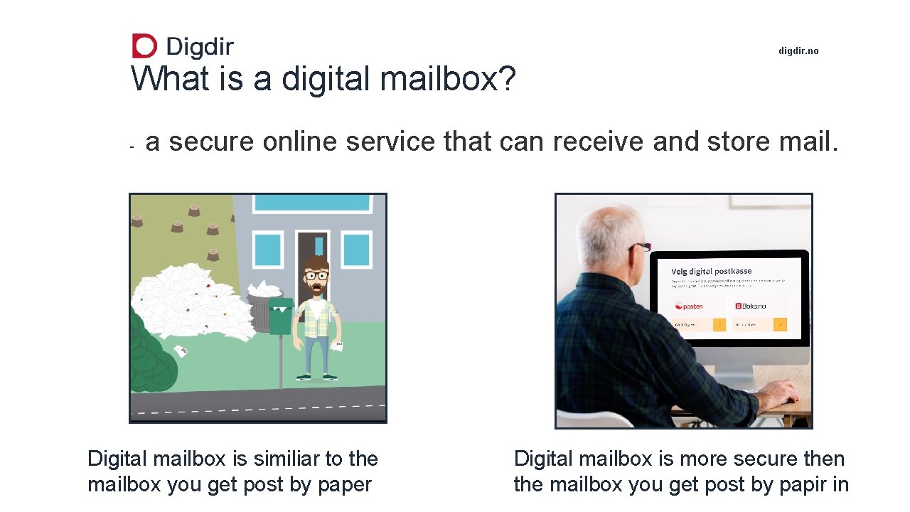digdir. no What is a digital mailbox? - a secure online service that can