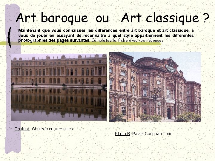 Art baroque ou Art classique ? Maintenant que vous connaissez les différences entre art