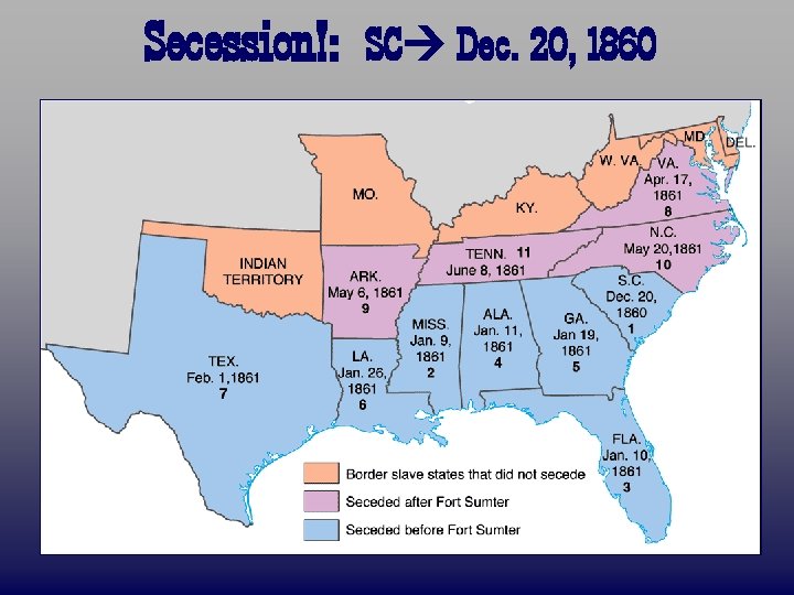 Secession!: SC Dec. 20, 1860 