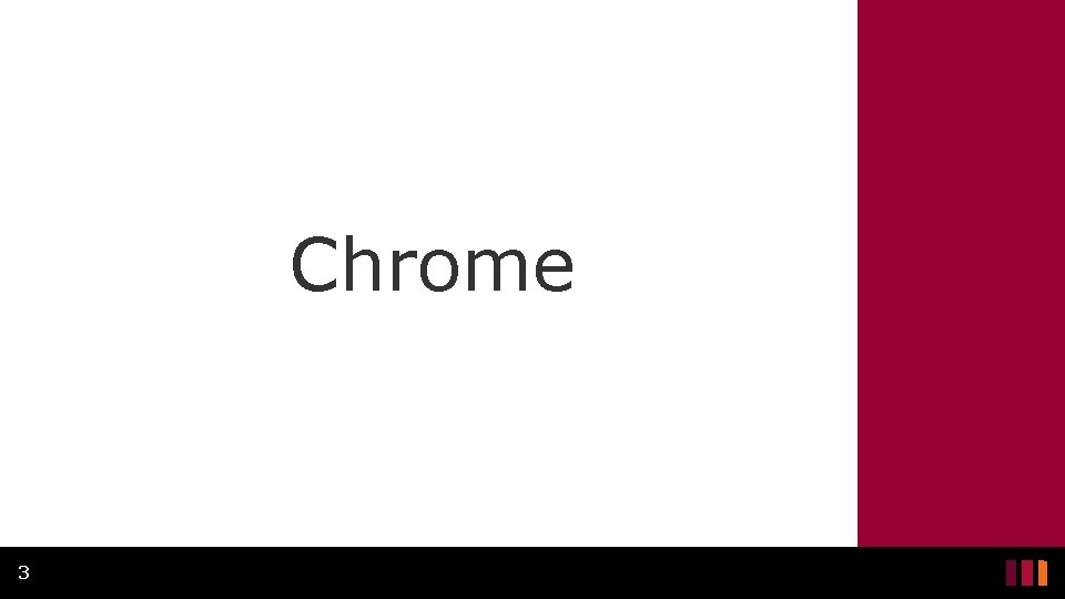 Chrome 3 