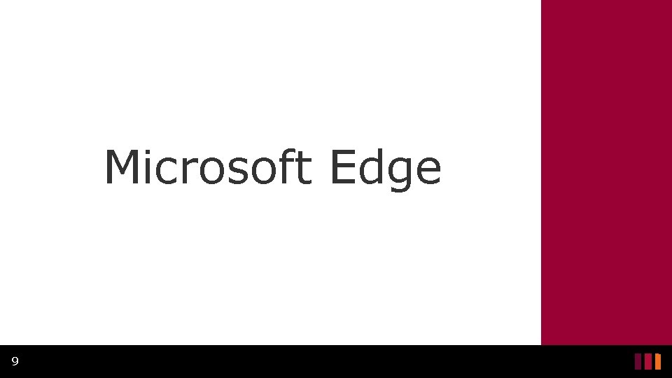 Microsoft Edge 9 