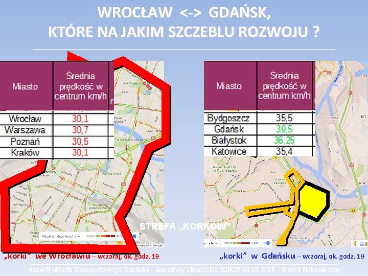 WROCŁAW <-> GDAŃSK, KTÓRE NA JAKIM SZCZEBLU ROZWOJU ? ___________________________________________ WYBORCZA WROCŁAW 18 -08