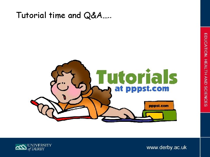 Tutorial time and Q&A…. . 