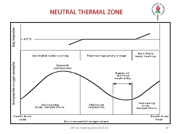 NEUTRAL THERMAL ZONE IAP UG Teaching slides 2015 -16 23 