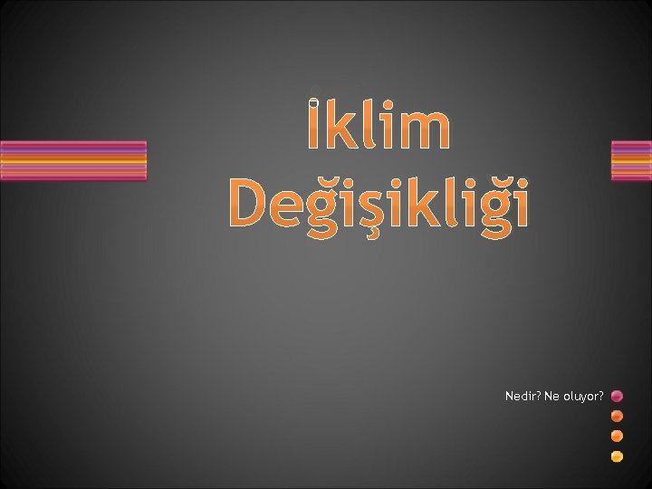 İklim Değişikliği Nedir? Ne oluyor? 