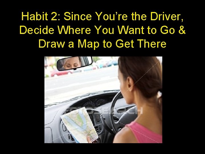 Habit 2: Since You’re the Driver, Decide Where You Want to Go & Draw