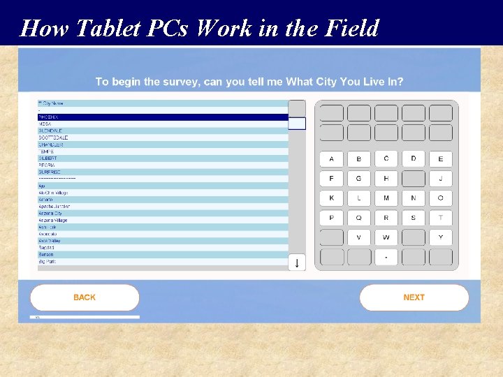 How Tablet PCs Work in the Field 