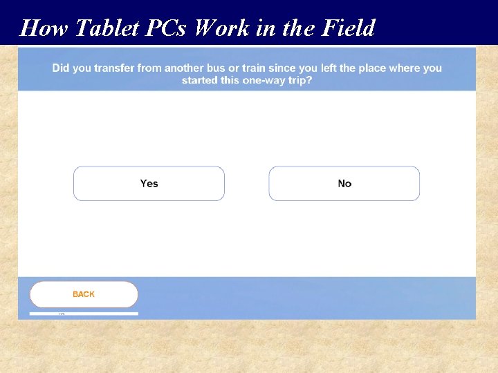 How Tablet PCs Work in the Field 