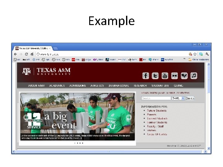 Project Web Sites Project Web Site Design Identifying