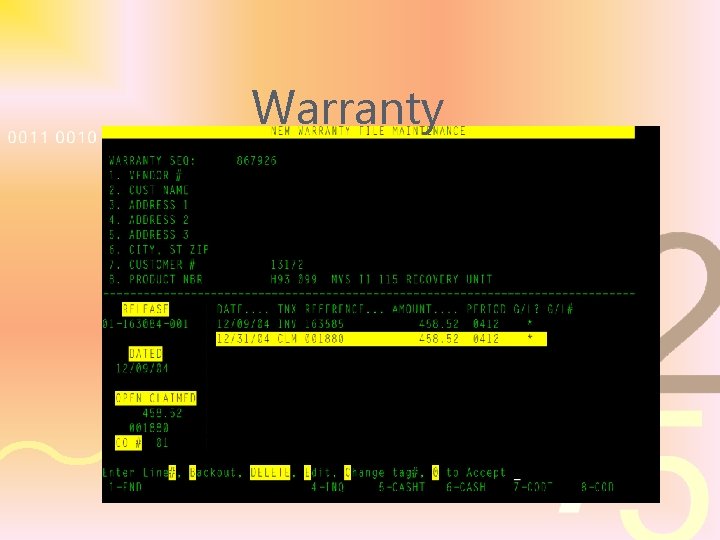 Warranty 