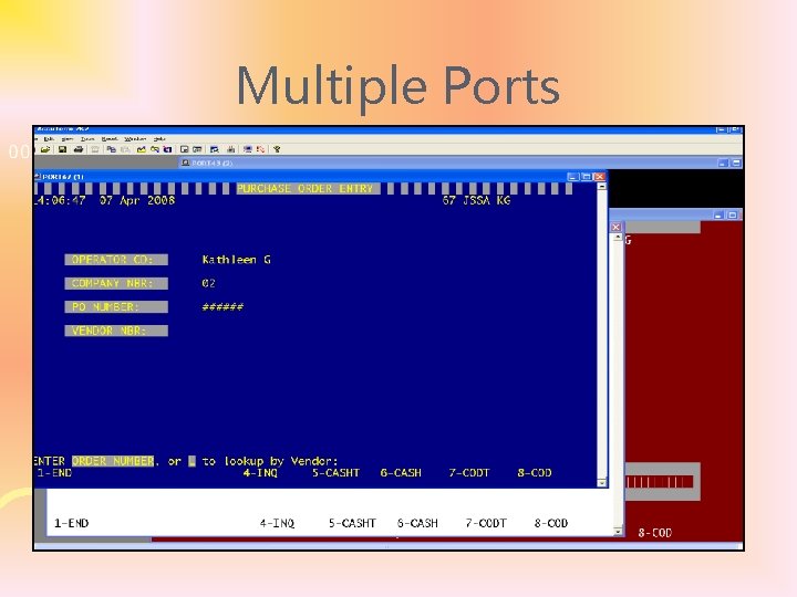 Multiple Ports 