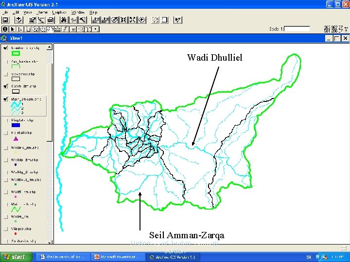 Wadi Dhulliel Seil Amman-Zarqa Univeristy of Jordan, Amman, Jordan 