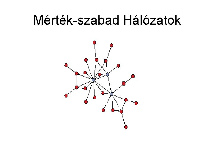 Mérték-szabad Hálózatok 