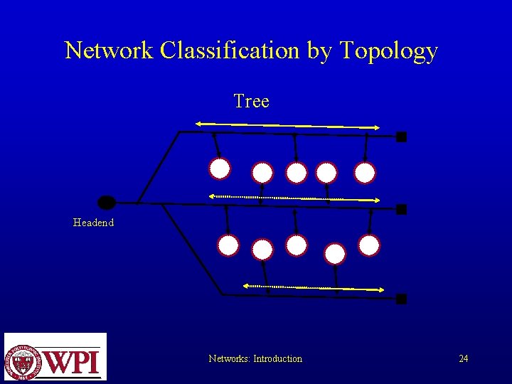 Network Classification by Topology Tree Headend Networks: Introduction 24 Network Classification by Topology Tree Headend Networks: Introduction 24