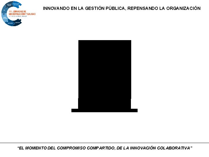 INNOVANDO EN LA GESTIÓN PÚBLICA, REPENSANDO LA ORGANIZACIÓN “EL MOMENTO DEL COMPROMISO COMPARTIDO, DE