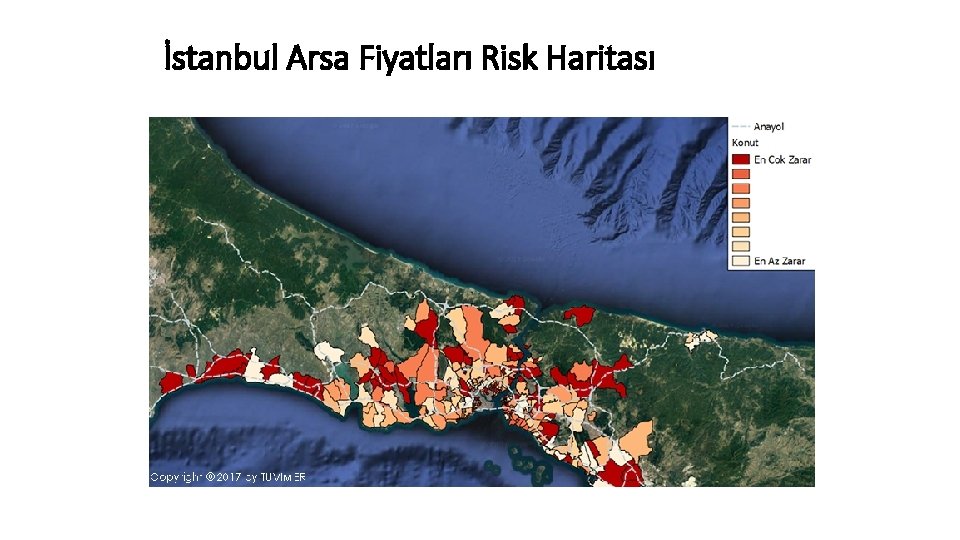 İstanbul Arsa Fiyatları Risk Haritası 