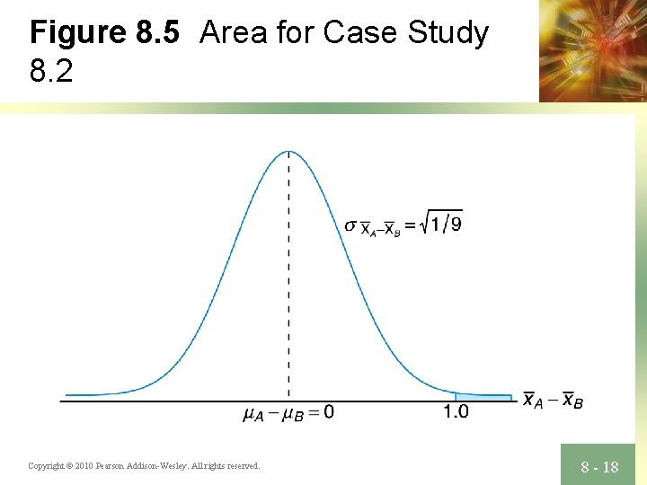 Figure 8. 5 Area for Case Study 8. 2 Copyright © 2010 Pearson Addison-Wesley.