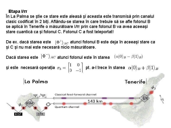 Etapa I/π În La Palma se ştie ce stare este aleasă şi aceasta este