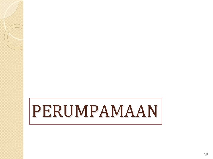 PERUMPAMAAN 50 