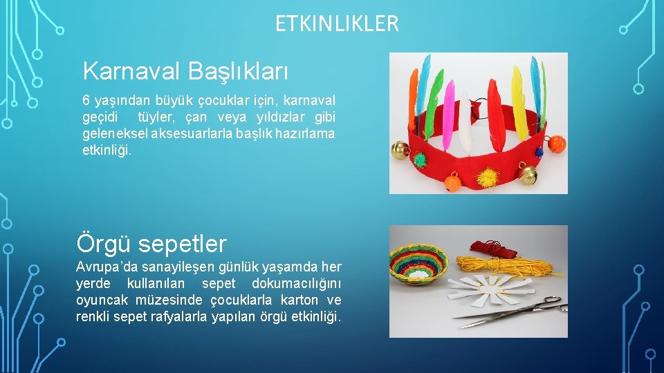 ETKINLIKLER Karnaval Başlıkları 6 yaşından büyük çocuklar için, karnaval geçidi tüyler, çan veya yıldızlar