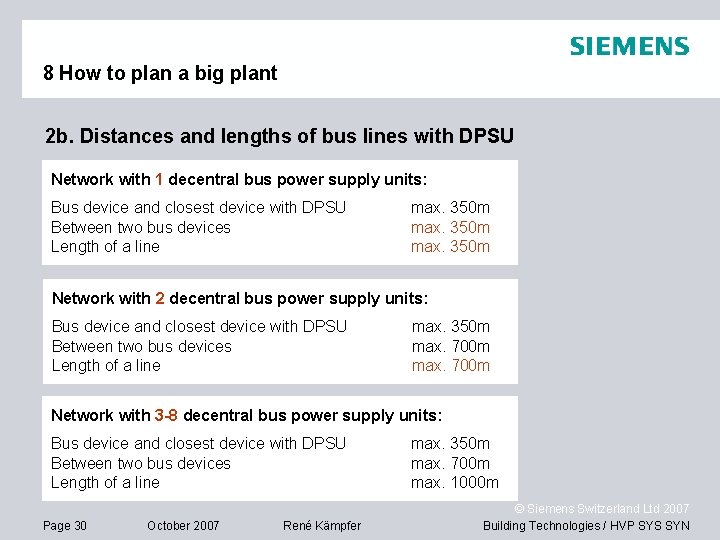 8 How to plan a big plant 2 b. Distances and lengths of bus
