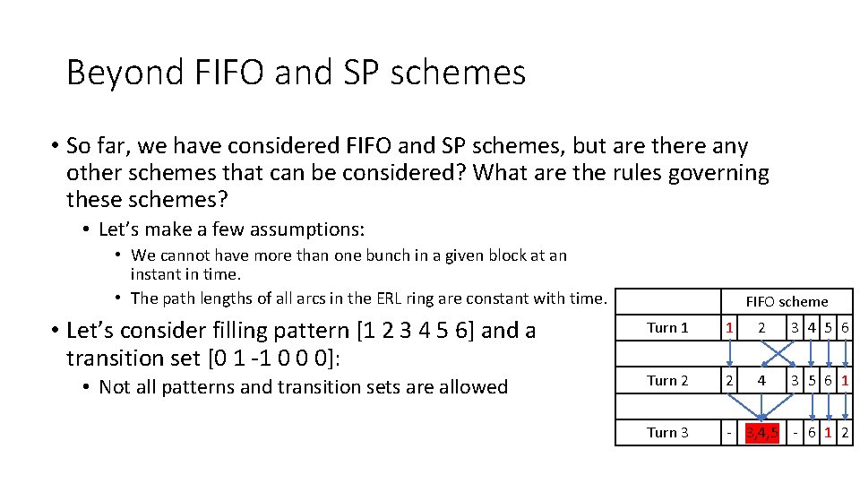 Beyond FIFO and SP schemes • So far, we have considered FIFO and SP