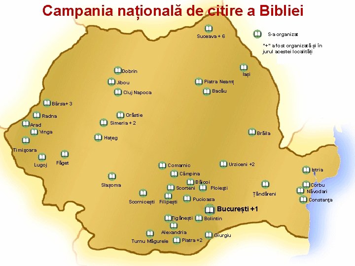 Campania națională de citire a Bibliei S-a organizat Suceava + 6 ”+” a fost