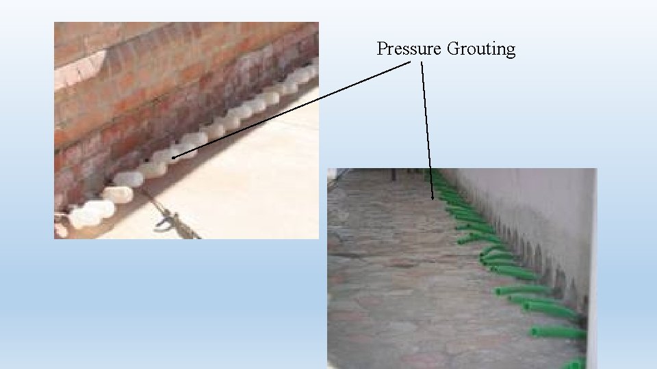 Pressure Grouting 