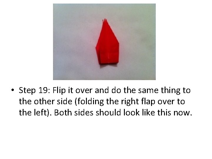 • Step 19: Flip it over and do the same thing to the