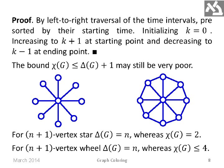 March 2014 Graph Coloring 8 