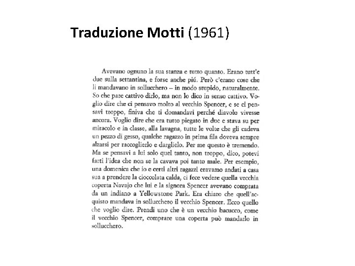 Traduzione Motti (1961) 