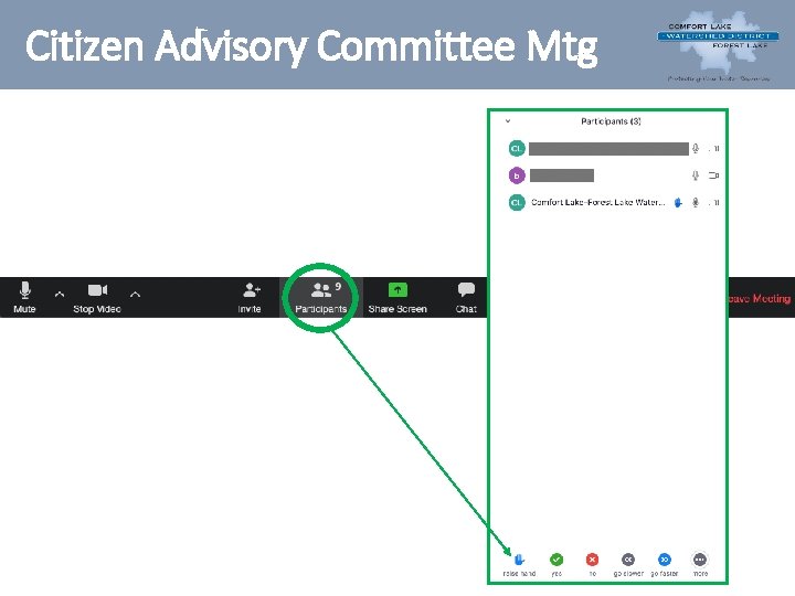 Citizen Advisory Committee Mtg 