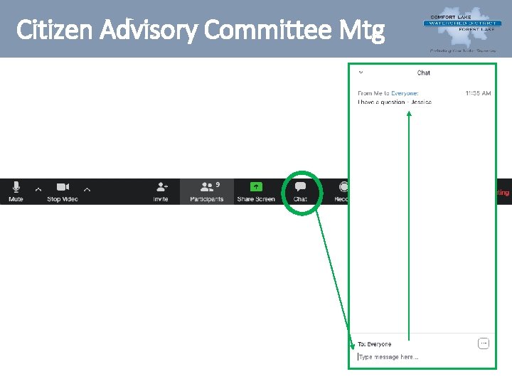 Citizen Advisory Committee Mtg 