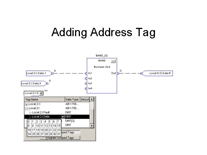 Adding Address Tag Adding Address Tag
