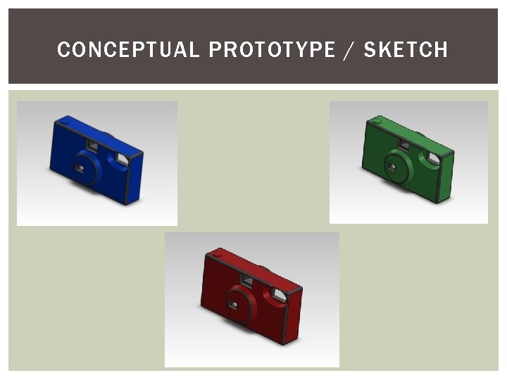 CONCEPTUAL PROTOTYPE / SKETCH 