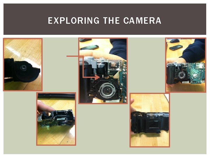 EXPLORING THE CAMERA 