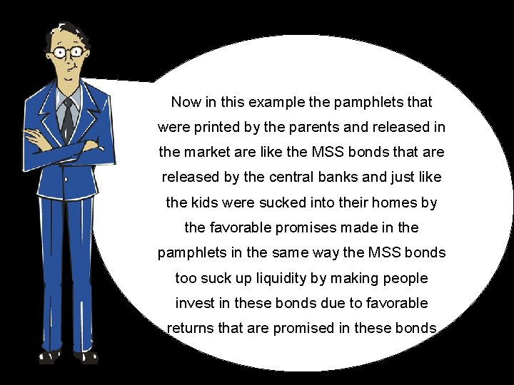 Now in this example the pamphlets that were printed by the parents and released