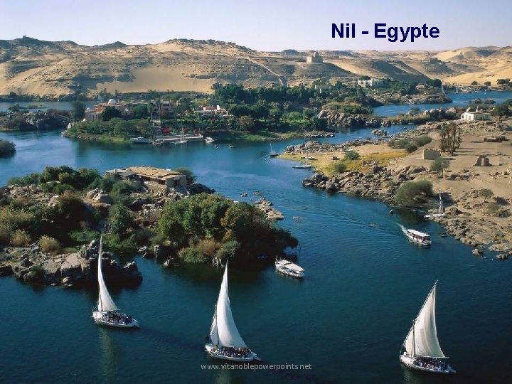 Nil - Egypte www. vitanoblepowerpoints. net 