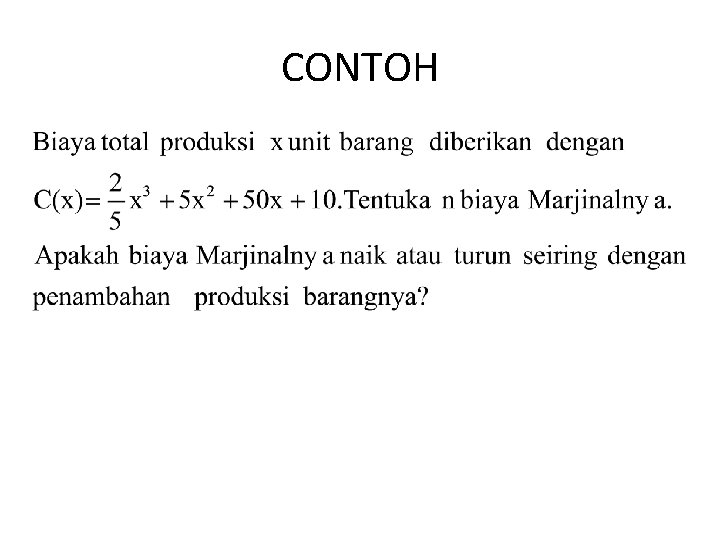 CONTOH 