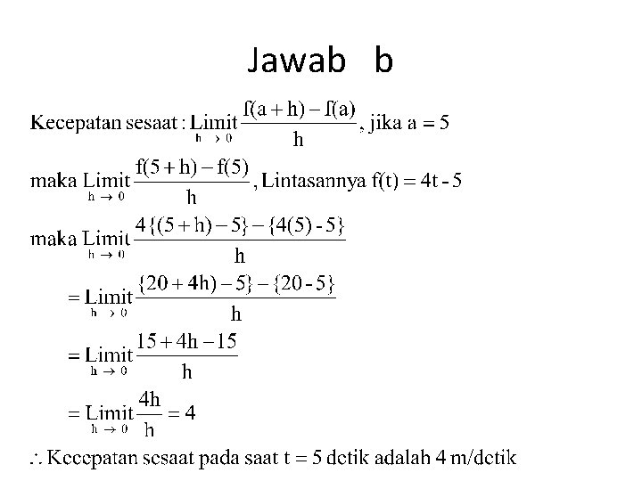 Jawab b 