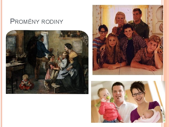 PROMĚNY RODINY PROMĚNY RODINY
