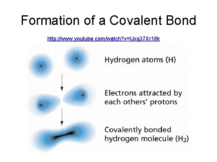 Formation of a Covalent Bond http: //www. youtube. com/watch? v=l. Jxq 37 Xr 18
