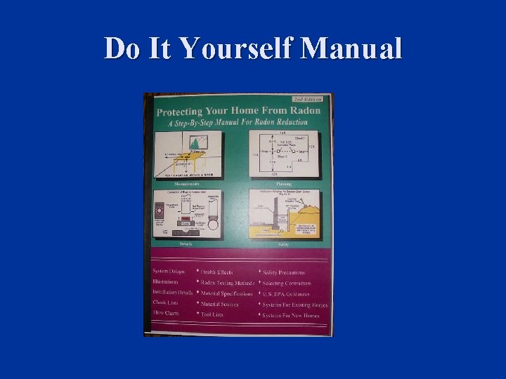 Do It Yourself Manual 