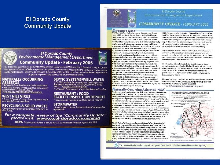 El Dorado County Community Update 