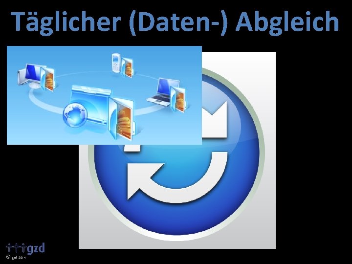 Täglicher (Daten-) Abgleich gzd 2014 